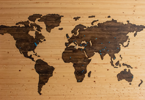 World map. Photo: Brett Zeck on Unsplash