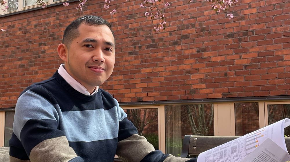 Lorenz Payonga, doctoral student at KTH’s Department of Energy Technology, is involved in the PARMEN