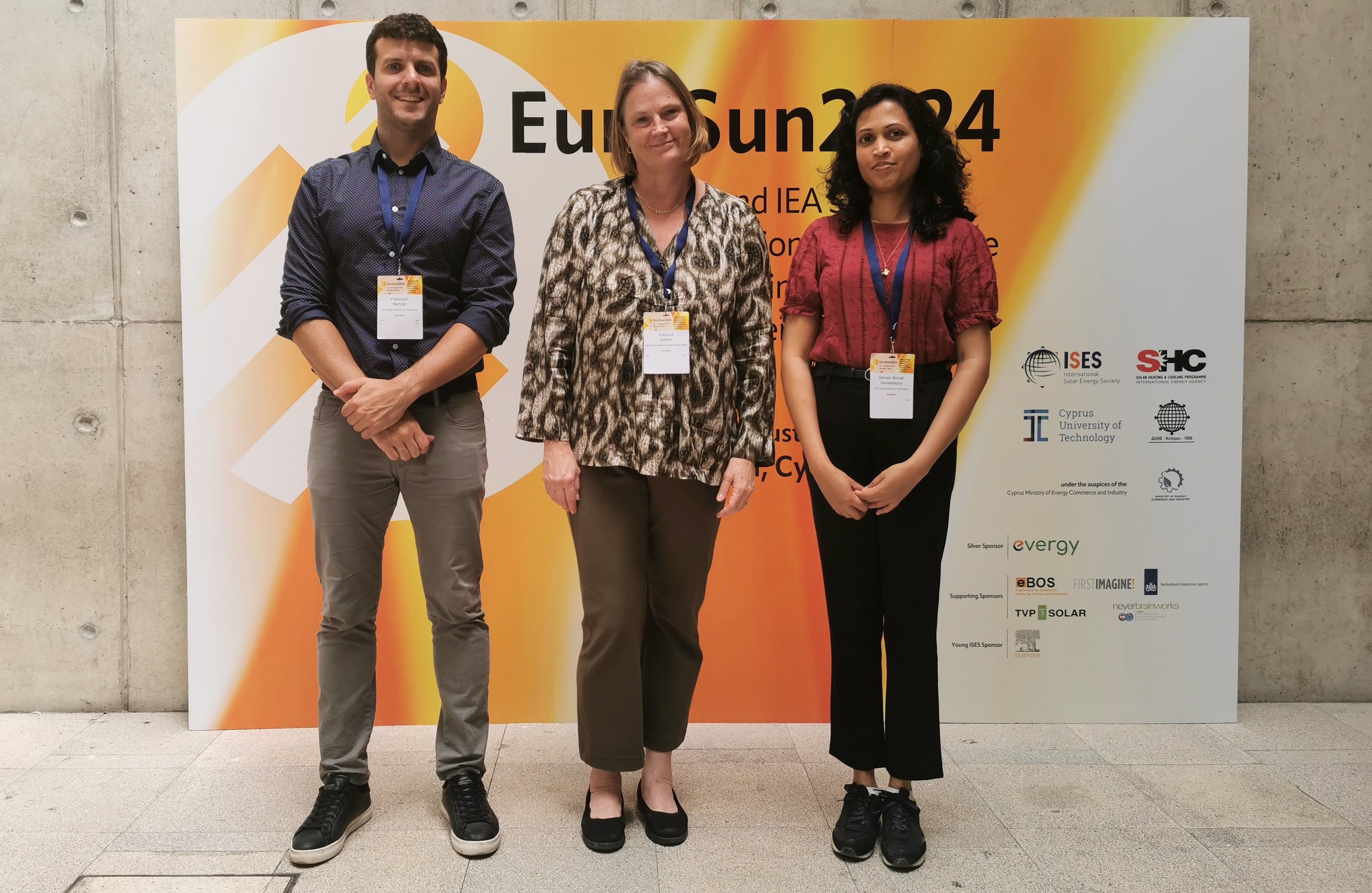 KTH representatives at ISES