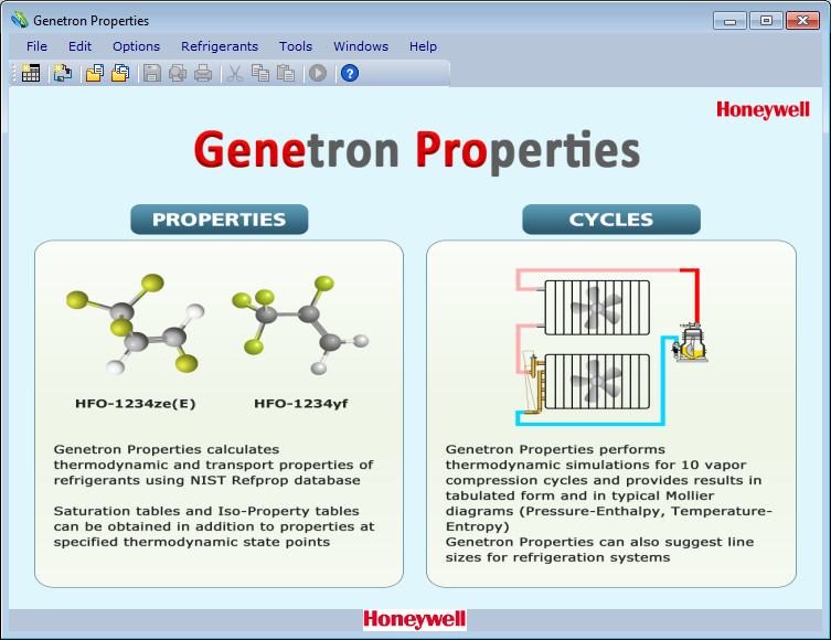 Reference Fluid Thermodynamic and Transport Properties Database (REFPROP)